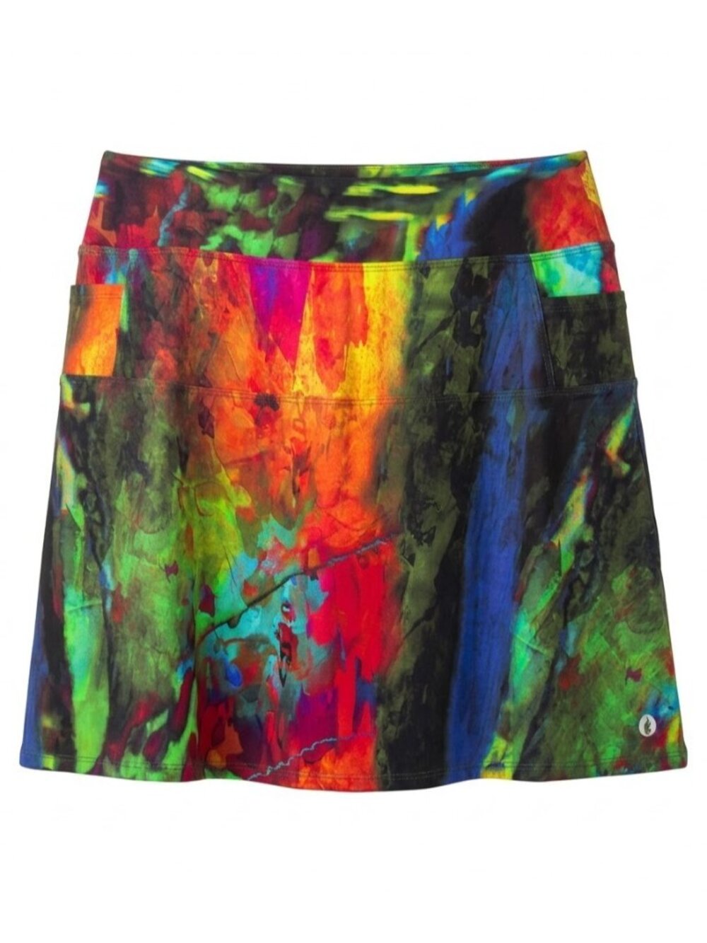 Dona Jo Women Size 3 XL Skort Athletic Golf Tennis Pickleball Multicolor Pockets